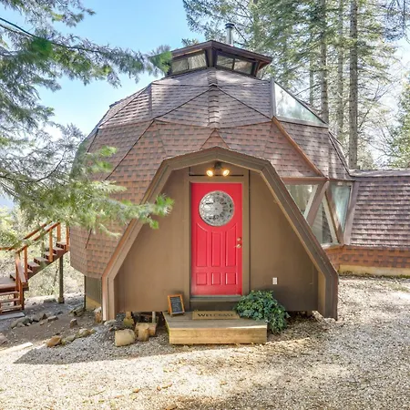 Off-Grid Nevada City Geodesic Dome House With Views! Exterior photo