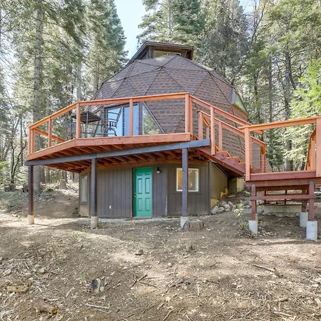 Off-Grid Nevada City Geodesic Dome House With Views! Exterior photo