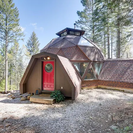Off-Grid Nevada City Geodesic Dome House With Views! Exterior photo