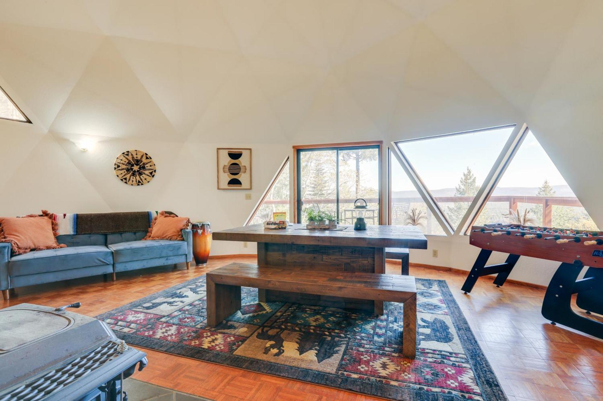 Off-grid Nevada Geodesic Dome House With Views! Holiday home Nevada City